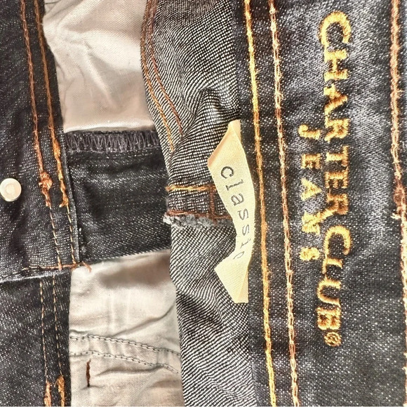 Charter‎ Club dark blue jeans size 14 - Picture 6 of 10